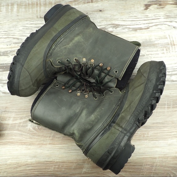 LaCrosse mens sz 8 insulated green duck boots main image 8